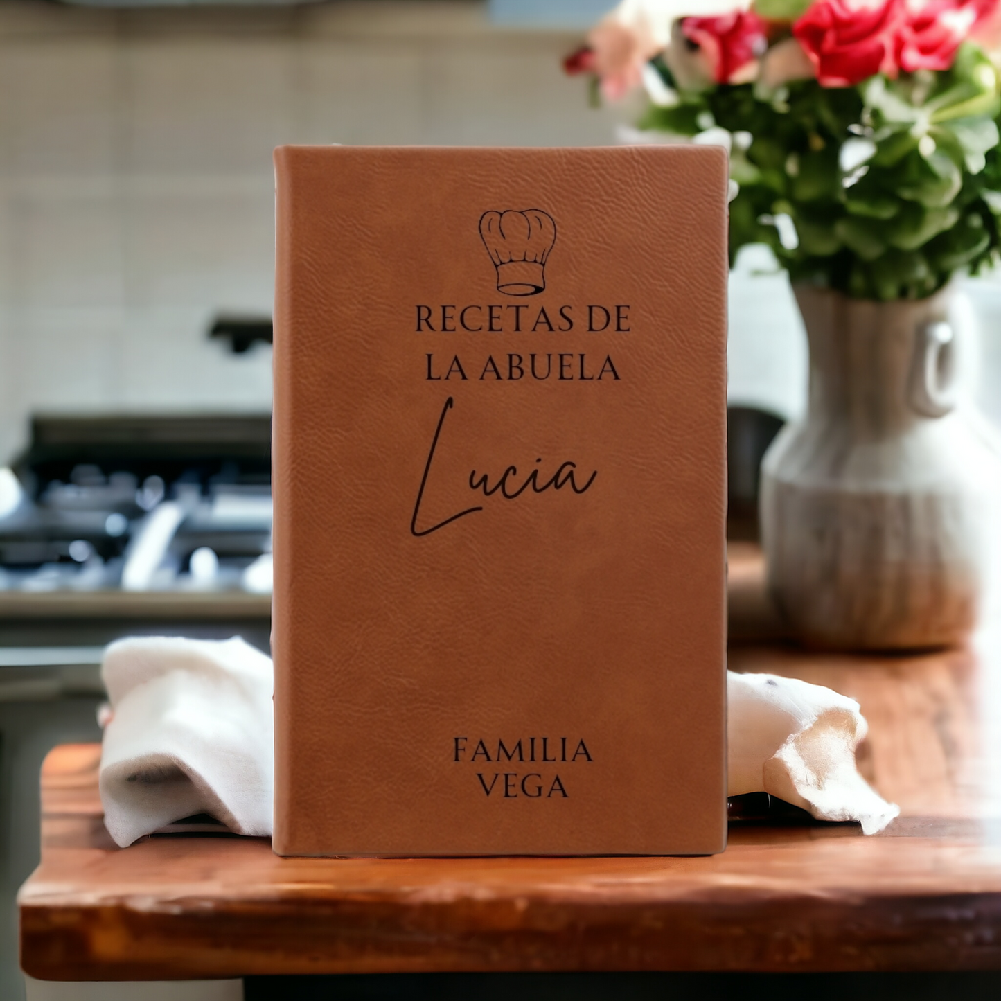 Recetas de Abuelita Personalized Journal- Grandma's Recipes