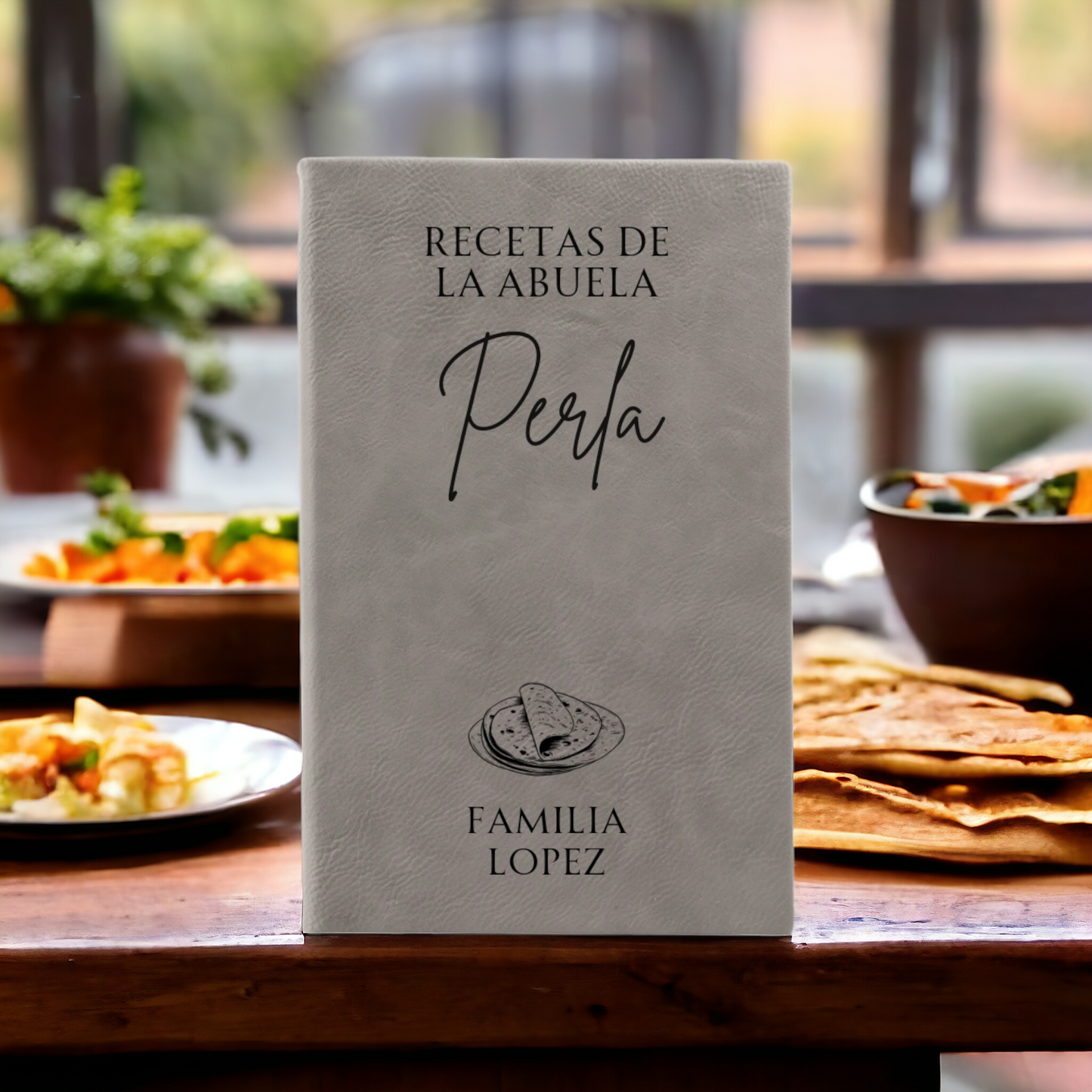 Recetas de Abuelita Personalized Journal- Grandma's Recipes