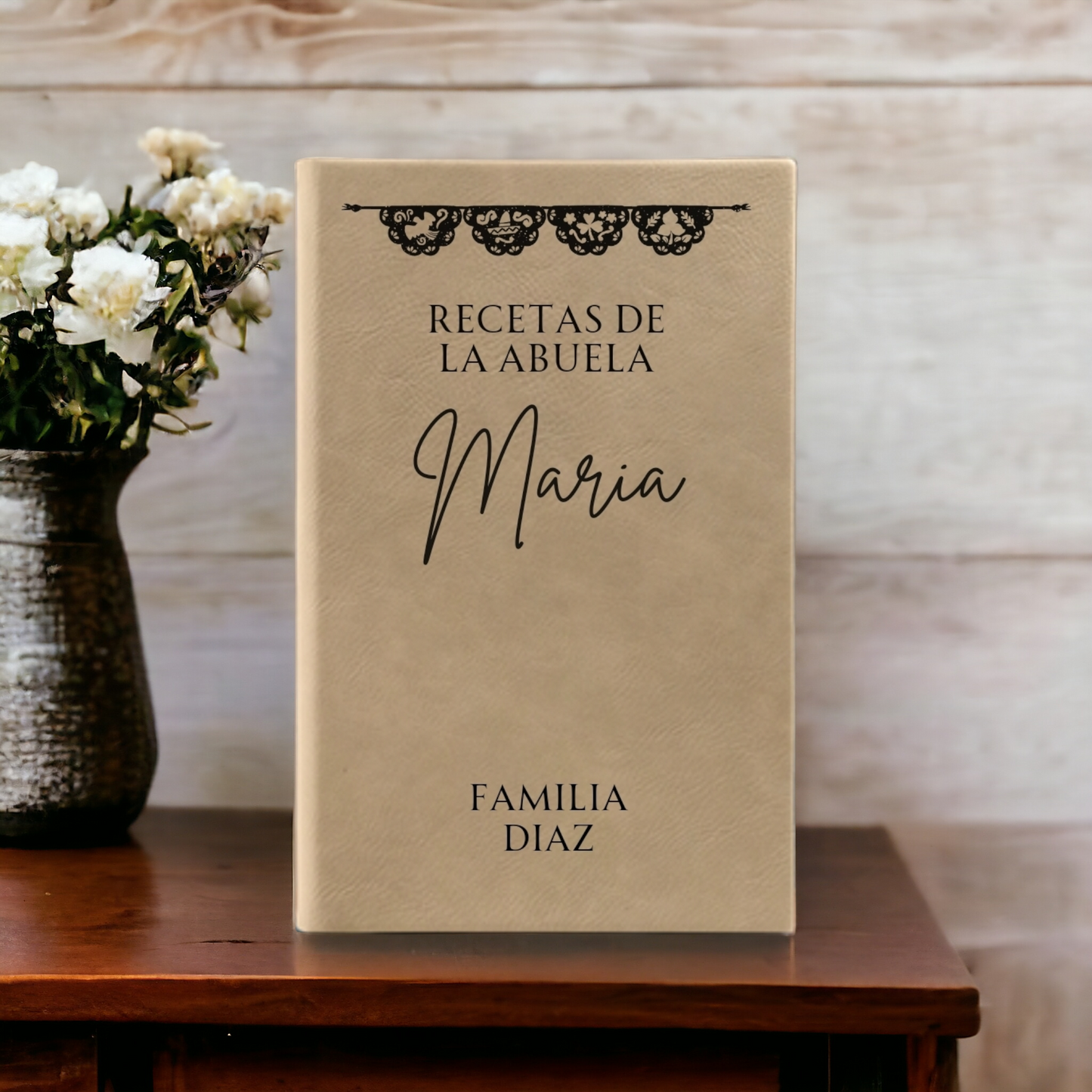 Recetas de Abuelita Personalized Journal- Grandma's Recipes