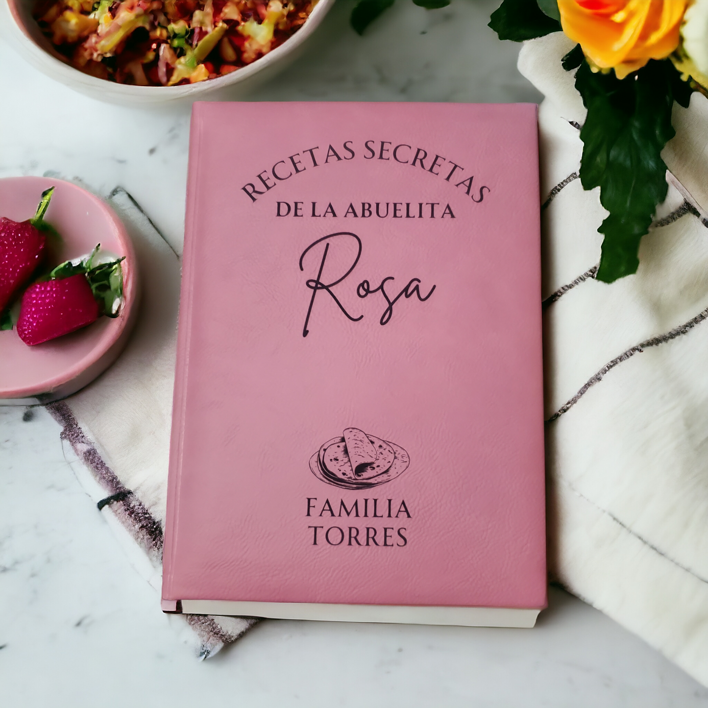 Recetas de Abuelita Personalized Journal- Grandma's Recipes