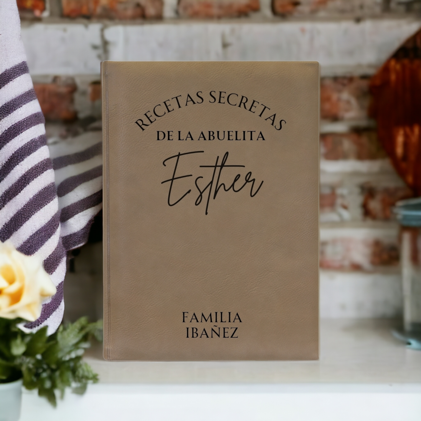 Recetas de Abuelita Personalized Journal- Grandma's Recipes