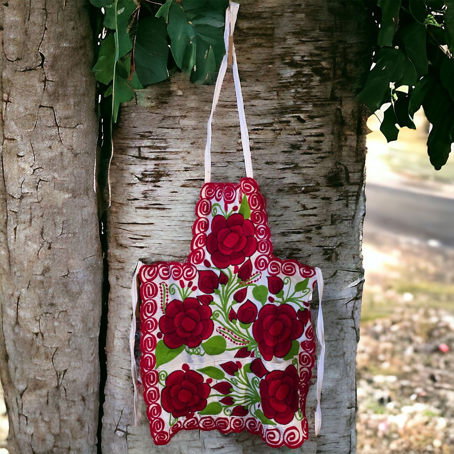 Mexican, Embroidered Apron