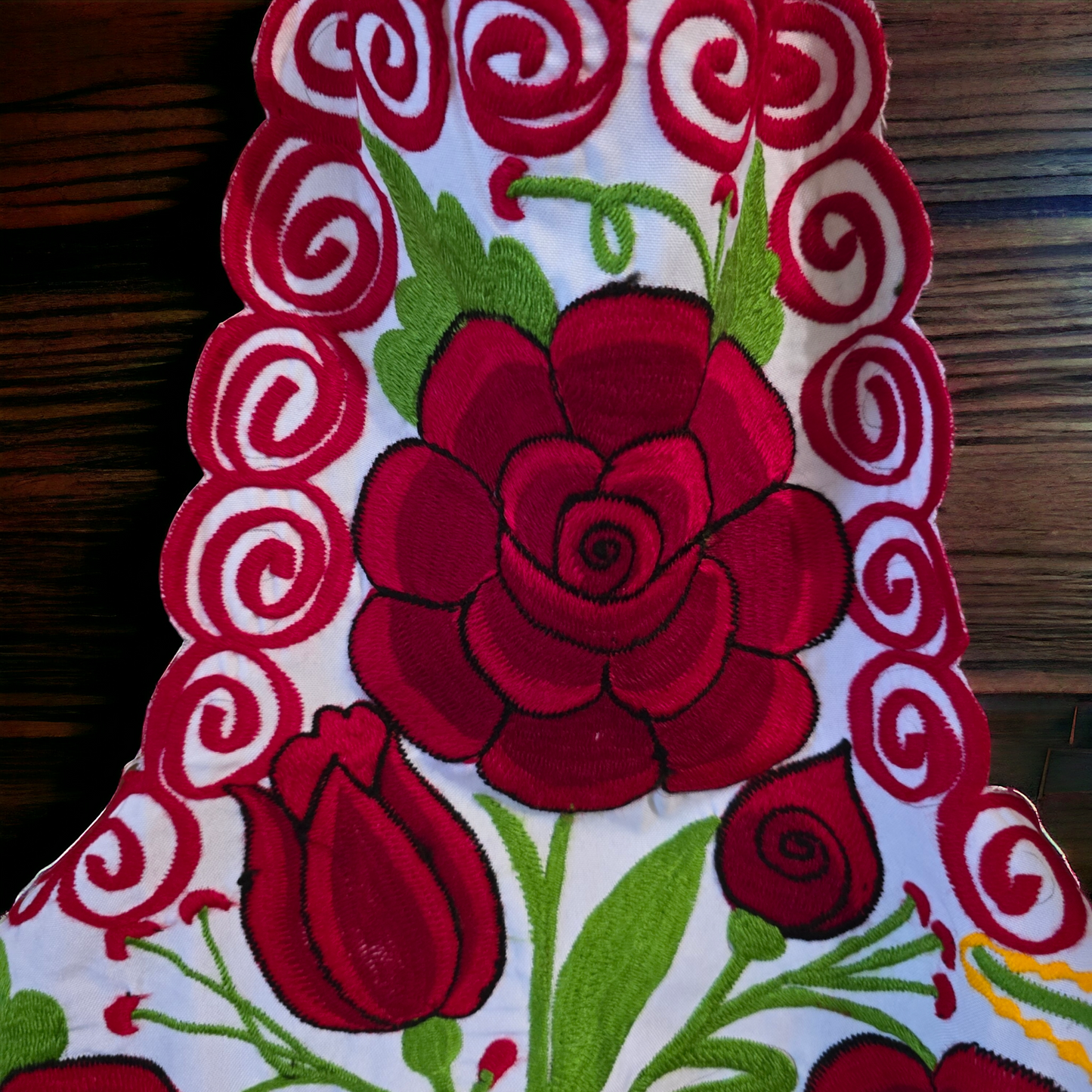 Embroidered Apron- Made In Mexico