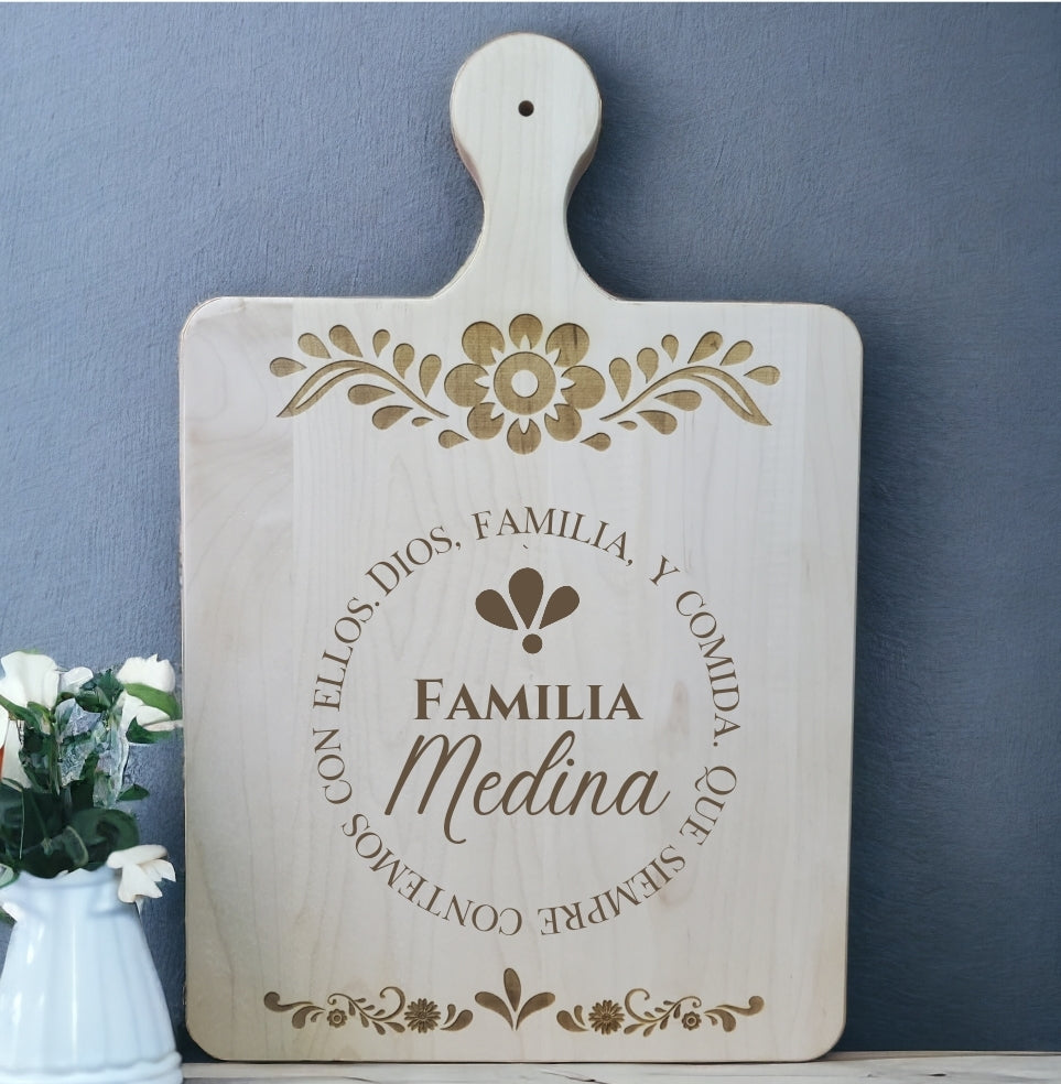 Mexican Themed Cutting Board