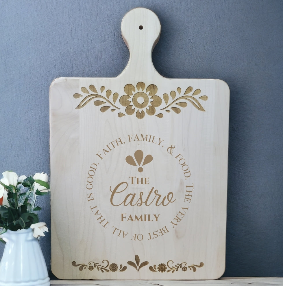 Mexican Themed Cutting Board