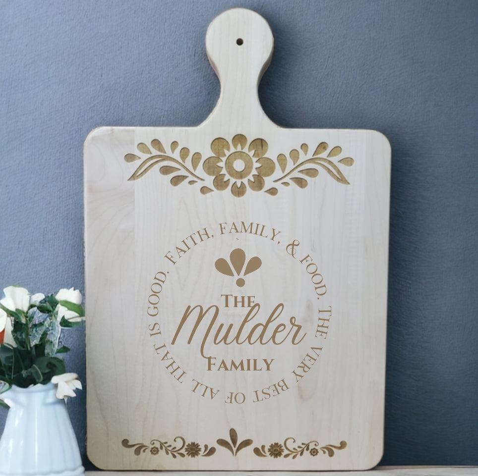 Mexican Themed Cutting Board