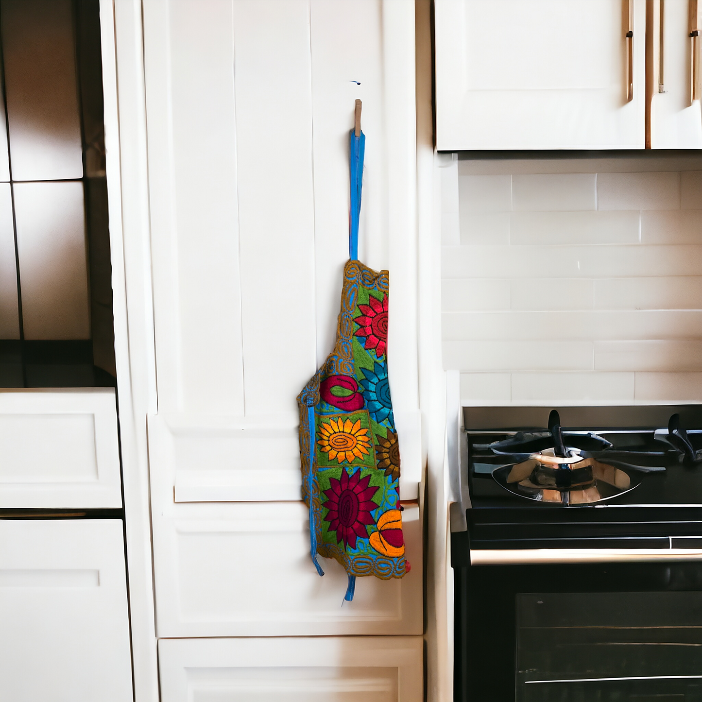 Embroidered Apron- Made In Mexico
