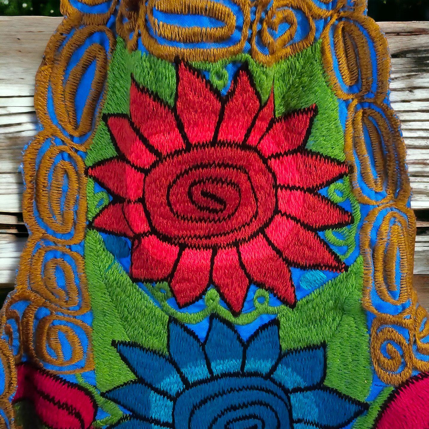 Embroidered Apron- Made In Mexico