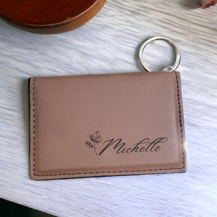 ID Holder Wallet Keychain