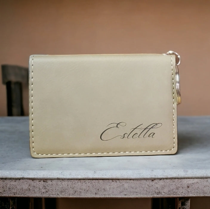 ID Holder Wallet Keychain