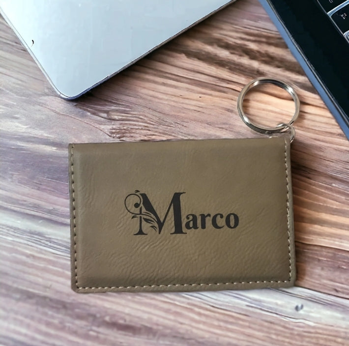 ID Holder Wallet Keychain